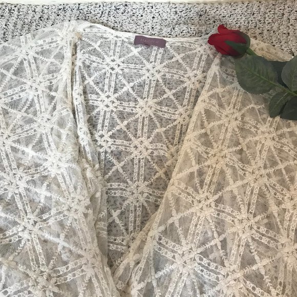 Harper Lace cardigan: Small - Picture 1 of 4